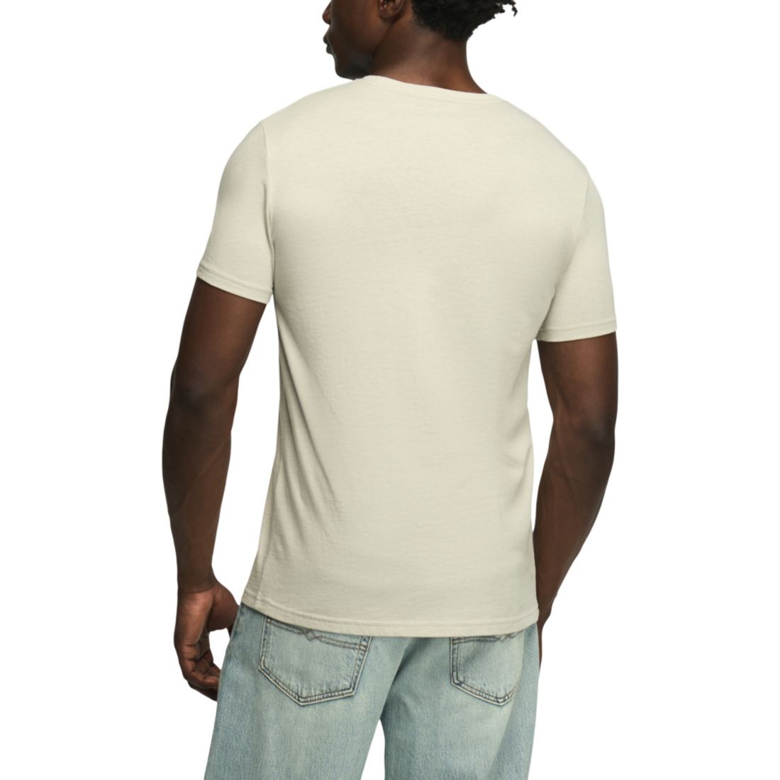 Lucky Brand Men's Flag Truck Graphic Tee
