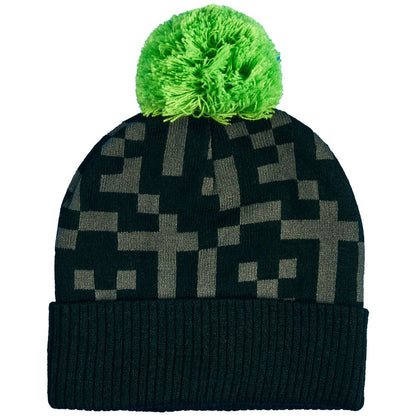 Minecraft Big Boys 2-Piece Pom Pom Hat and Gloves Set