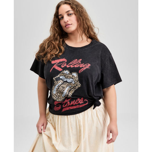 And Now This Trendy Plus Size Rolling Stones Graphic T-Shirt, Exclusively at Macy's