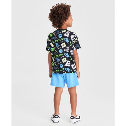 Nike Boys' 4-7 Printed T-Shirt & Shorts 2-Piece Set