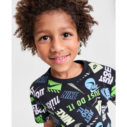 Nike Boys' 4-7 Printed T-Shirt & Shorts 2-Piece Set