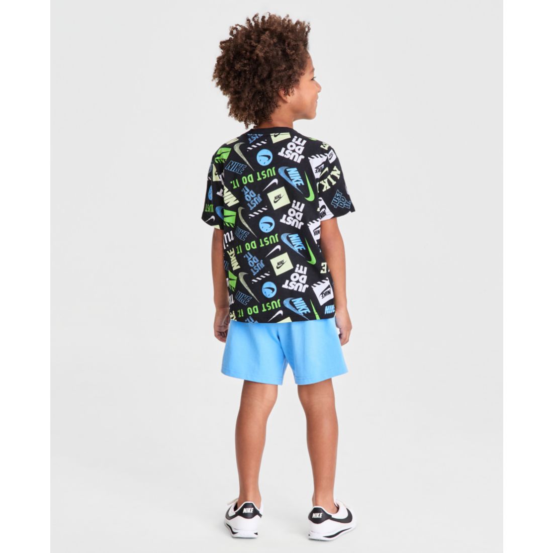 Nike Boys' 4-7 Printed T-Shirt & Shorts 2-Piece Set