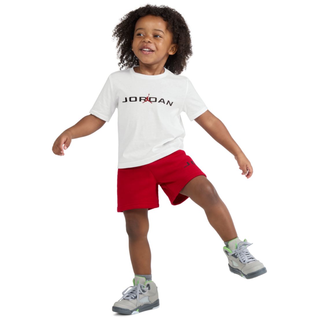 Jordan Boys' Toddler 2T-4T T-Shirt and Shorts, 2-Piece Set