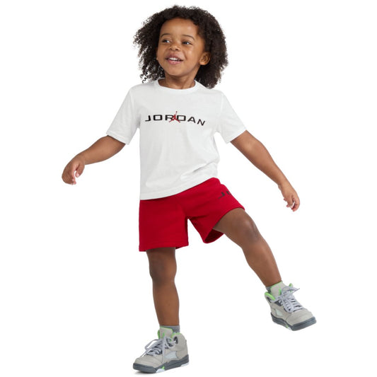 Jordan Boys' Toddler 2T-4T T-Shirt and Shorts, 2-Piece Set