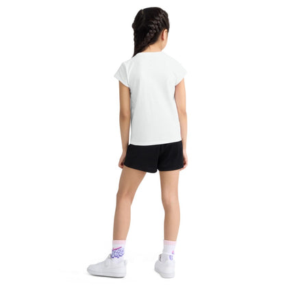 Nike Girls' 4-6X Lace It Up Crewneck T-Shirt and Mesh Shorts, 2-Piece Set