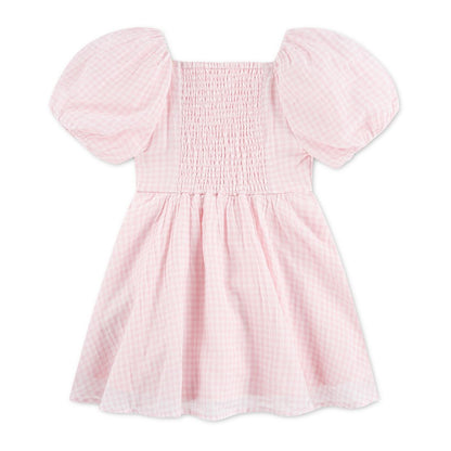 abercrombie kids Girls' Emerson Gauze Puff Sleeve Dress