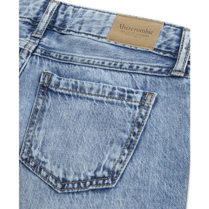 abercrombie kids Girls' Low-Rise Hearts Baggy Jeans