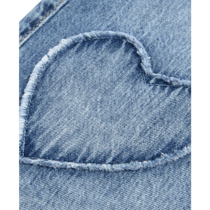 abercrombie kids Girls' Low-Rise Hearts Baggy Jeans