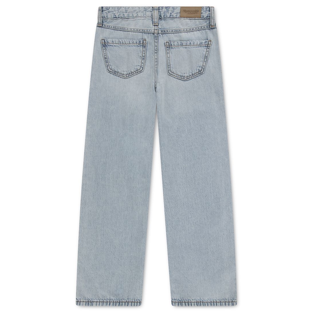 abercrombie kids Girls' High-Rise Destroyed Lace Jeans