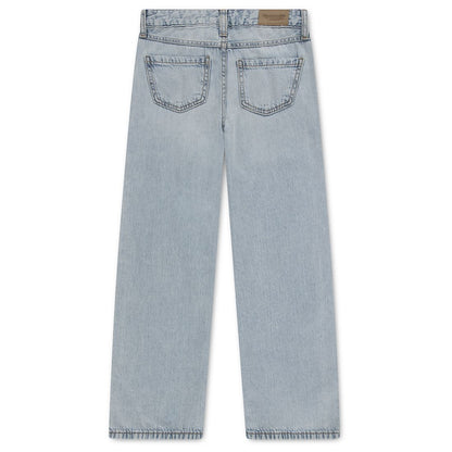 abercrombie kids Girls' High-Rise Destroyed Lace Jeans