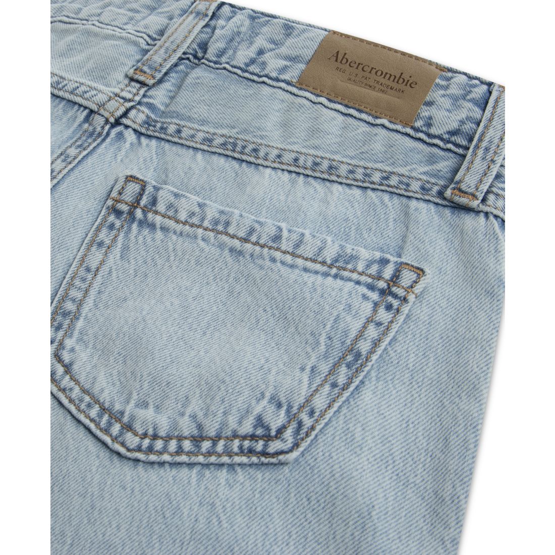 abercrombie kids Girls' High-Rise Destroyed Lace Jeans