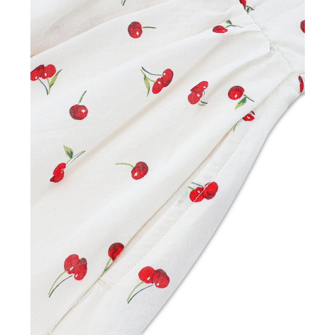 abercrombie kids Girls' Emerson Gauze Puff Sleeve Dress