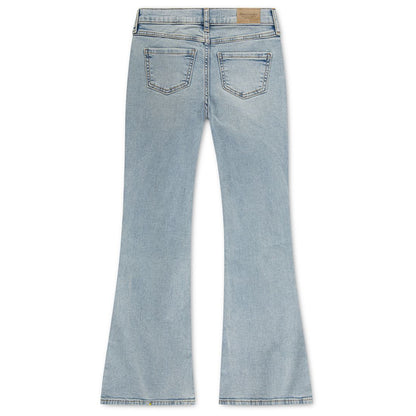 abercrombie kids Girls' 7-16 Floral Trail Flare-Leg Jeans