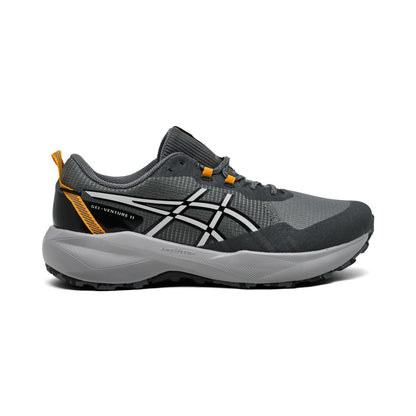 Asics Men's Gel-Venture 11 Wide-Width Trail Running Sneakers from Finish Line - Steel, Cloud Grey