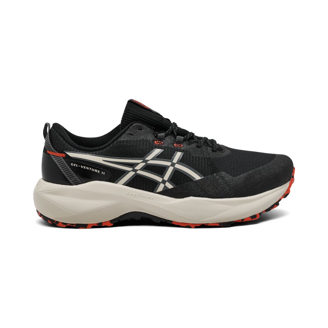 Asics Men's Gel-Venture 11 Trail Running Sneakers from Finish Line - Black, Light Dust
