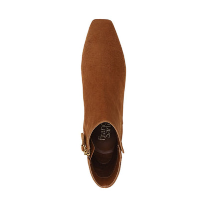 Franco Sarto Women's Luella Square Toe Zip Ankle Boots