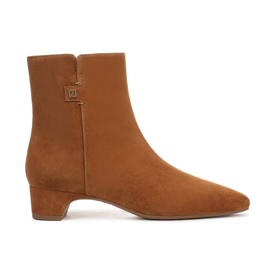 Franco Sarto Women's Luella Square Toe Zip Ankle Boots
