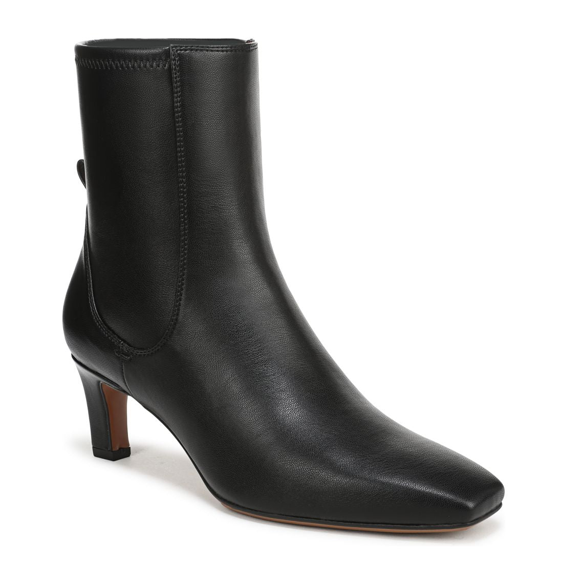 Franco Sarto Women's Tarrin Square Toe Zip Short Boots