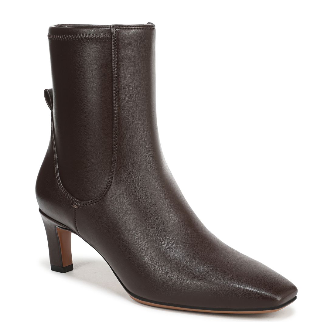 Franco Sarto Women's Tarrin Square Toe Zip Short Boots