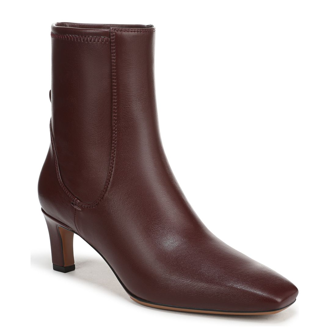 Franco Sarto Women's Tarrin Square Toe Zip Short Boots