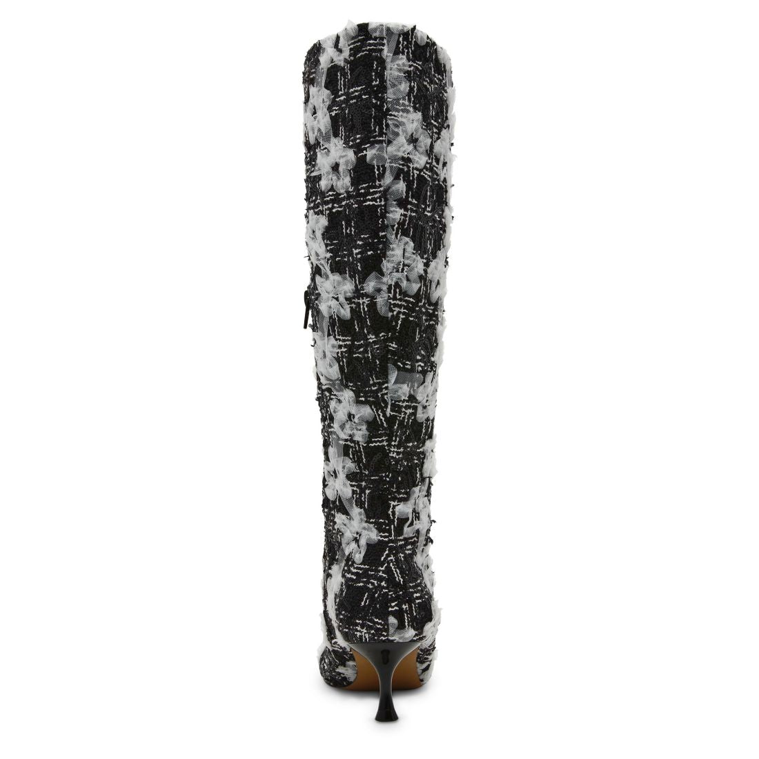 Betsey Johnson Women's Maxxine Floral Sequin Embellished Knee Boots