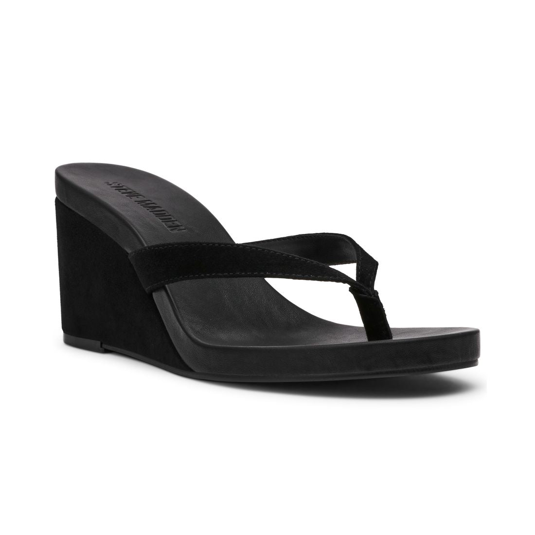 Steve Madden Women's Playing Wedge Thong Sandals