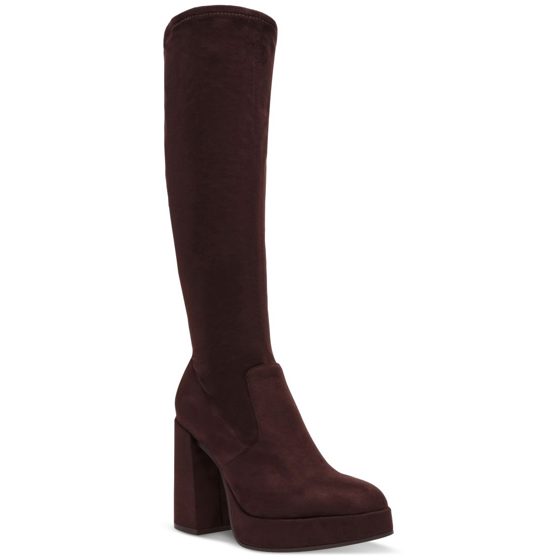 Steve Madden Twain Platform Knee-High Stretch Boots