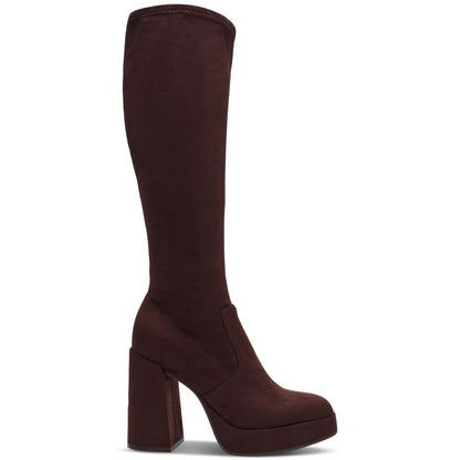 Steve Madden Twain Platform Knee-High Stretch Boots