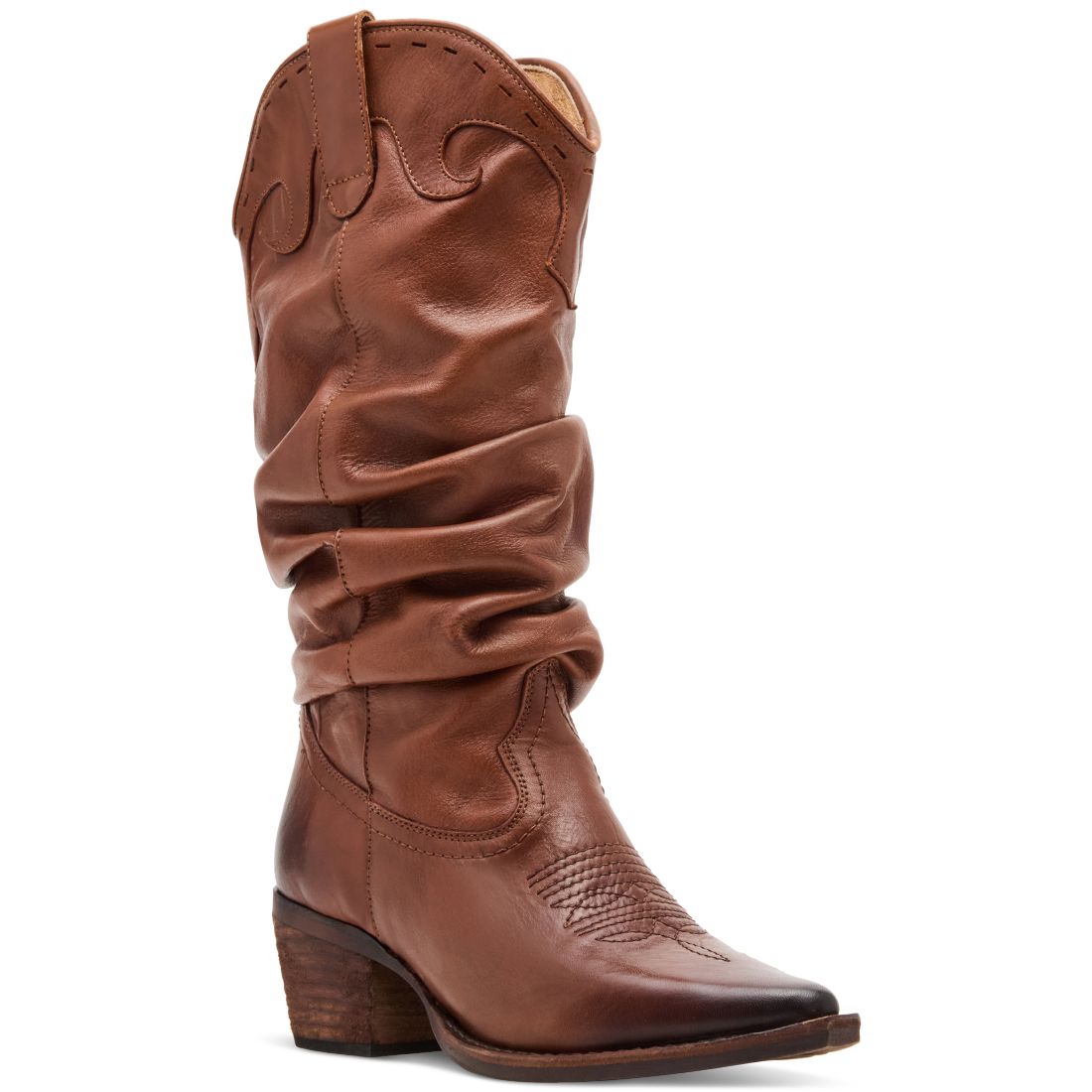 Steve Madden Stage Slouchy Western Boots