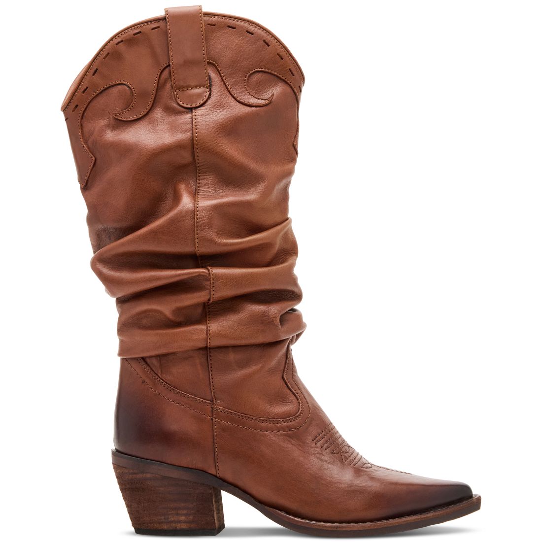 Steve Madden Stage Slouchy Western Boots