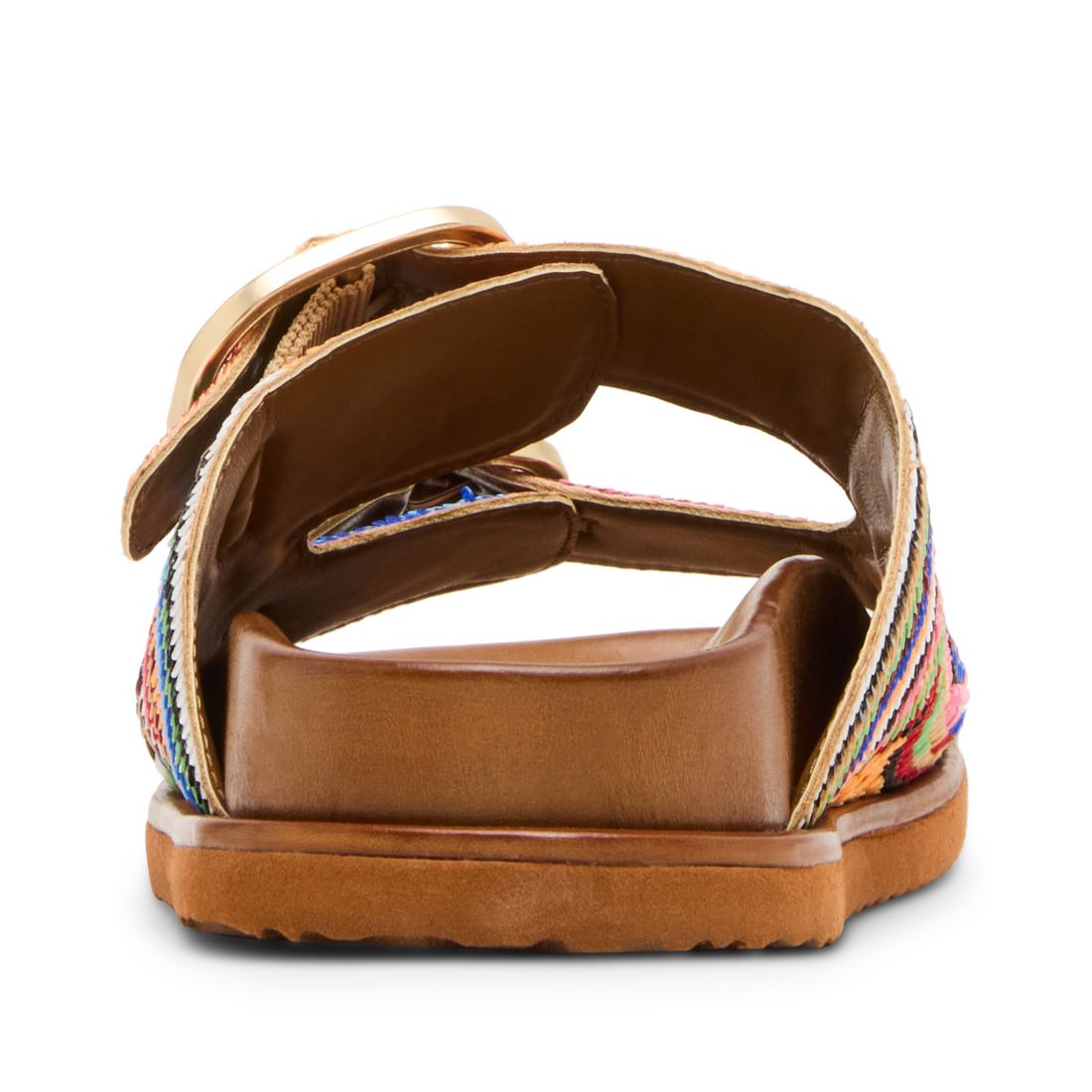 Steve Madden Women's Tourist Double-Band Footbed Sandals