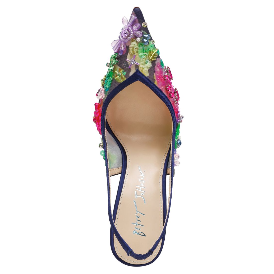 Betsey Johnson Women's Eddie Sling Back Sandals