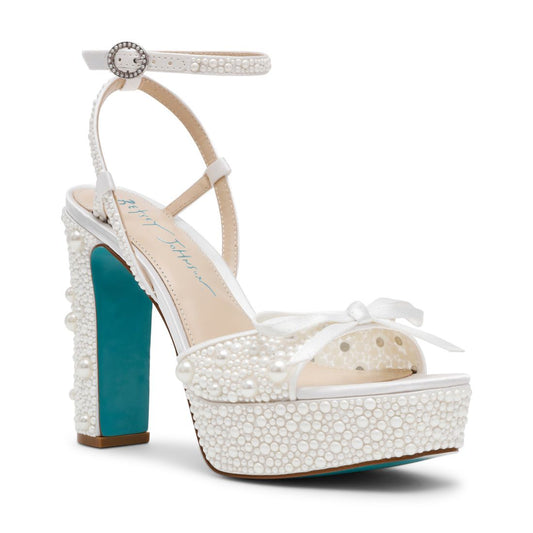 Betsey Johnson Women's Enola Platform Evening Sandals