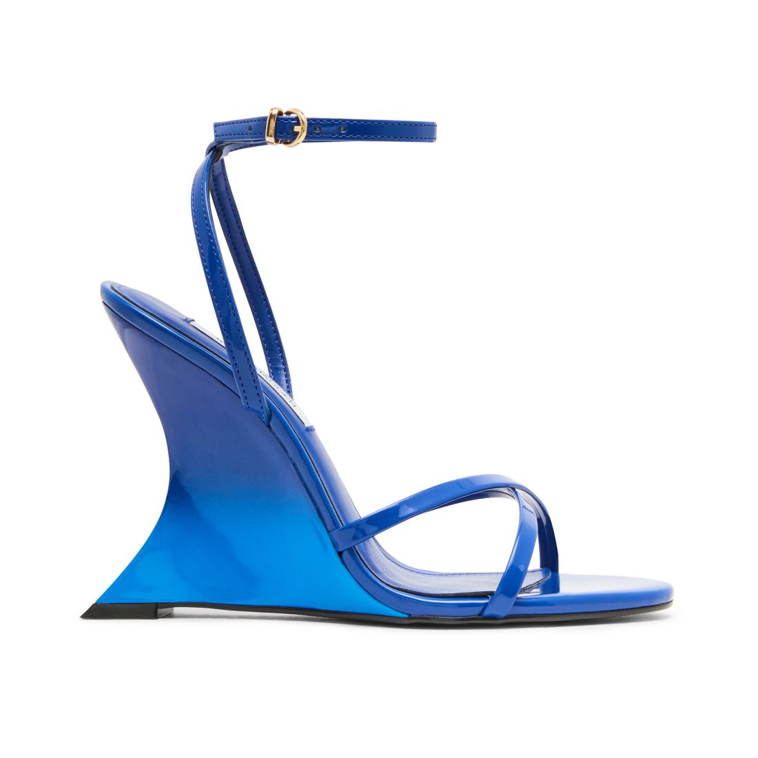 Steve Madden Women's Layers Strappy Almond Toe Wedge Sandals