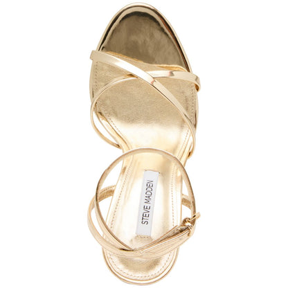 Steve Madden Women's Layers Strappy Almond Toe Wedge Sandals