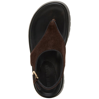 Steve Madden Women's Tabor Hooded Flatform Thong Sandals