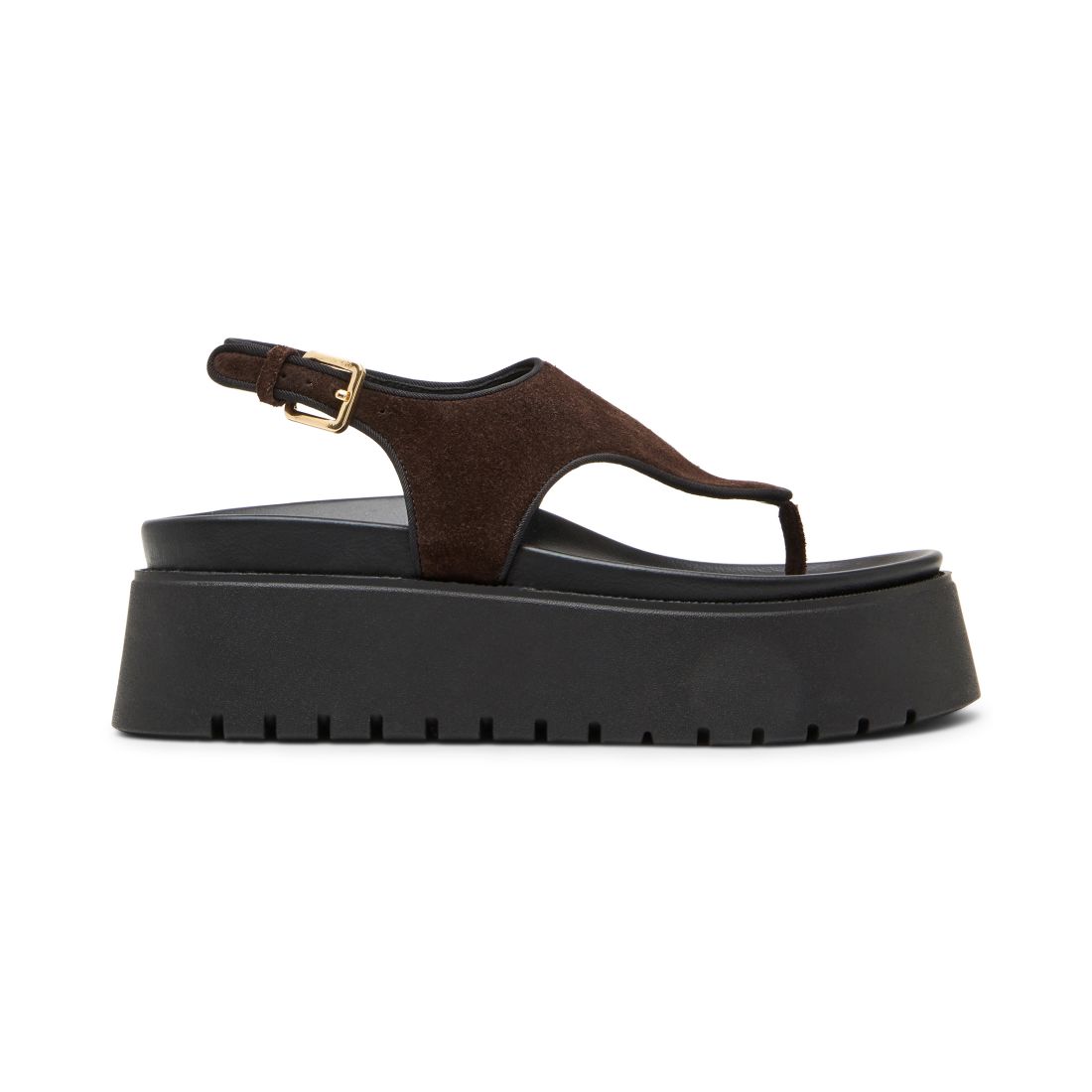 Steve Madden Women's Tabor Hooded Flatform Thong Sandals