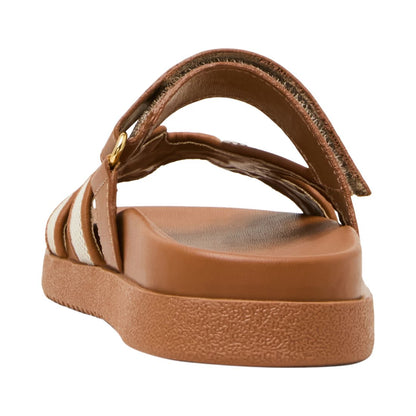 Steve Madden Women's Mayven Strappy Footbed Slide Sandals