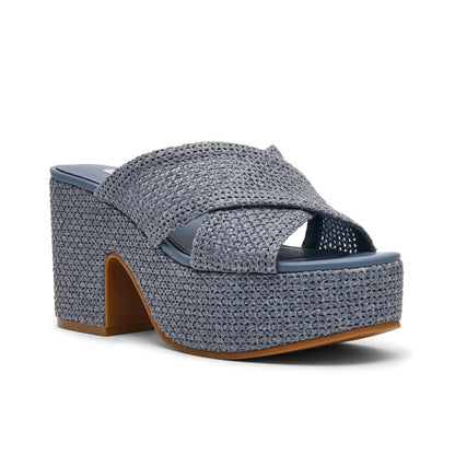 Steve Madden Women's Truthful Crossband Platform Sandals