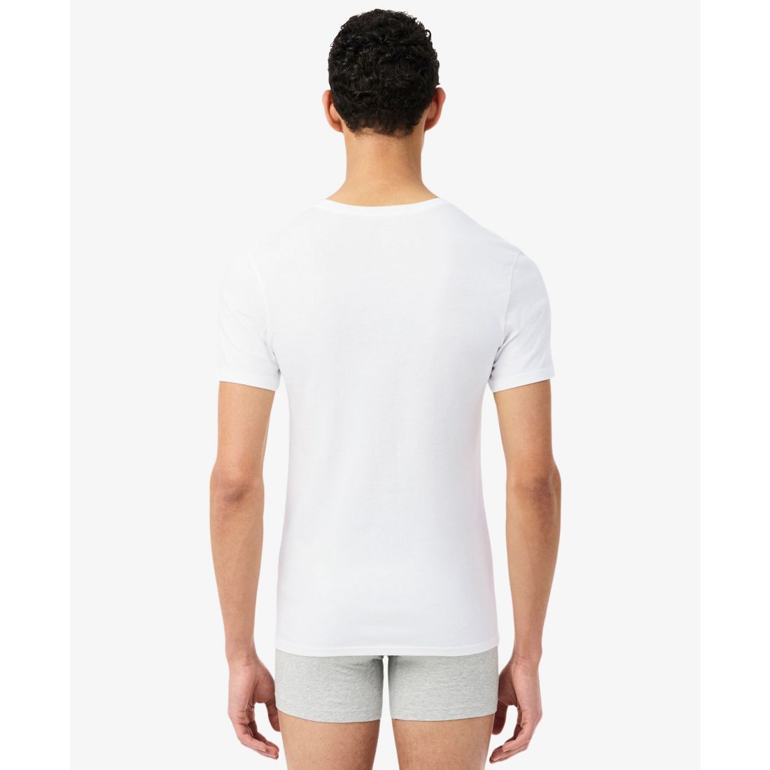 Lacoste Men's 3-Pack Slim Fit Crewneck T-Shirts