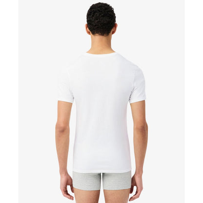 Lacoste Men's 3-Pack Slim Fit Crewneck T-Shirts