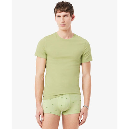 Lacoste Men's 3-Pack Slim Fit Crewneck T-Shirts