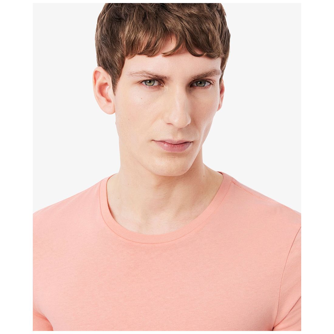 Lacoste Men's 3-Pack Slim Fit Crewneck T-Shirts