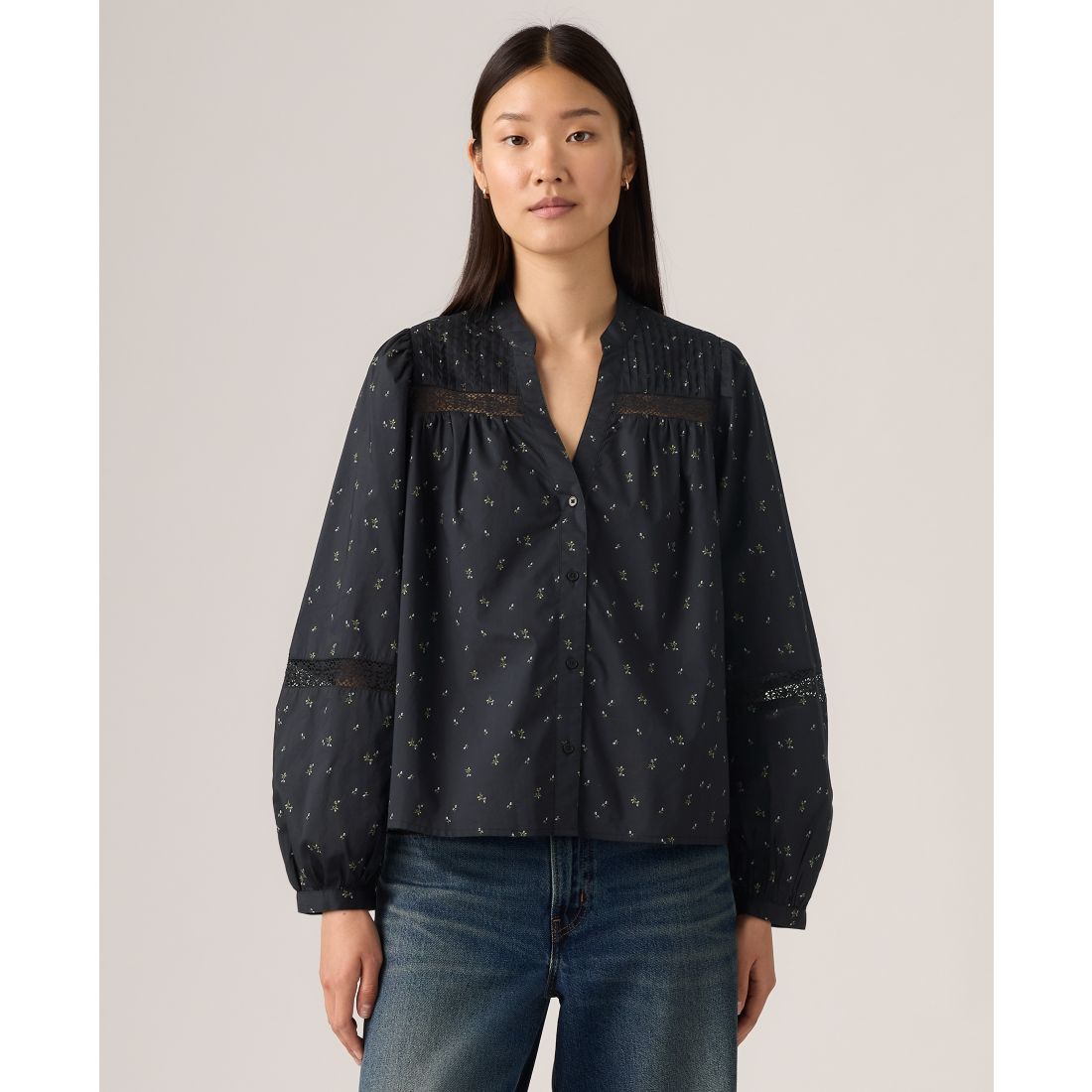 Levi's Women's Madeline Long-Sleeve Top