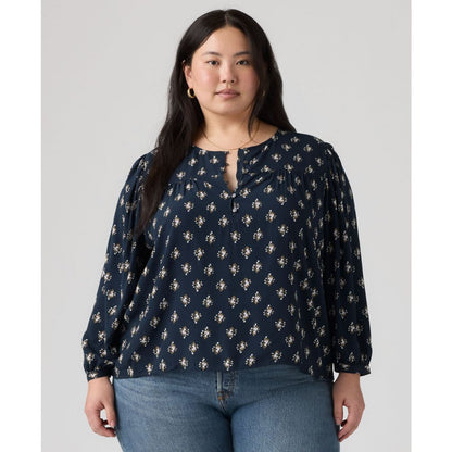 Levi's Plus Size Halsey Long-Sleeve Top