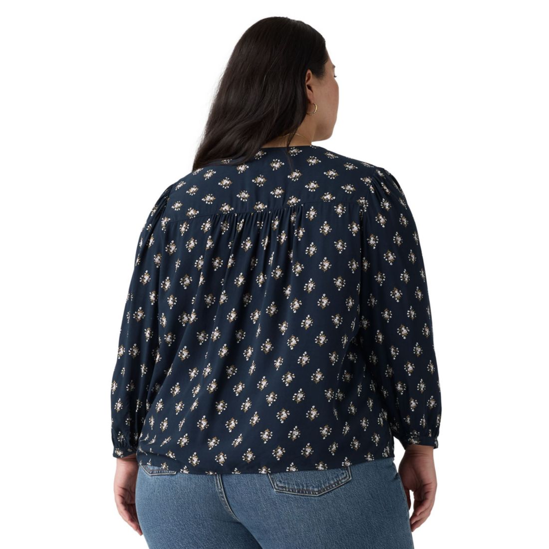 Levi's Plus Size Halsey Long-Sleeve Top