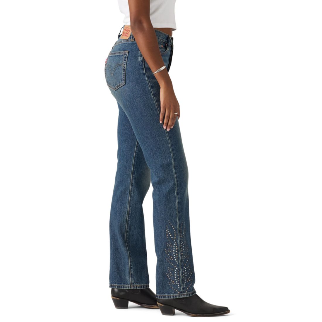 Levi's Trendy Plus Size 501 Cotton High-Rise Jeans