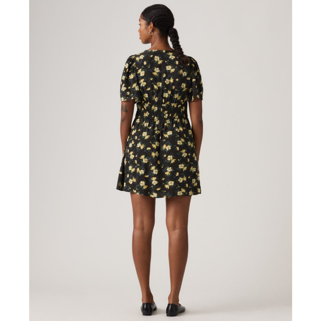 Levi's Women's Rylan V-Neck Mini Crepe Dress