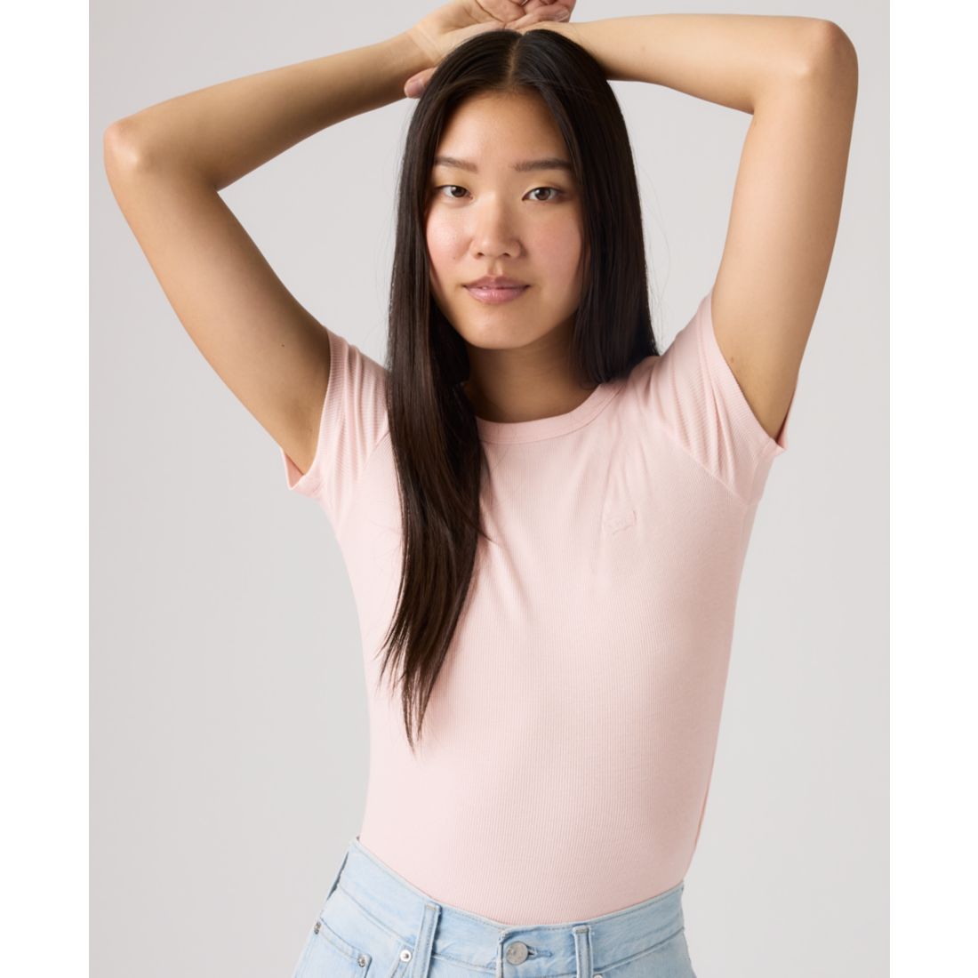 Levi's Women's Hayes Slim-Fit Short-Sleeve Crewneck T-Shirt
