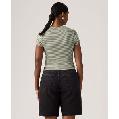 Levi's Women's Short-Sleeve Cropped Top